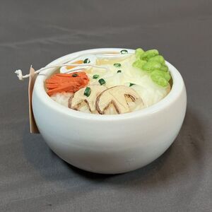 Colorful Ceramic Candle Holder with Unique Accents